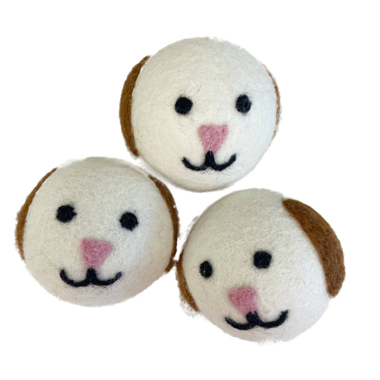 Wool Dryer Balls - Set of 3 Dog