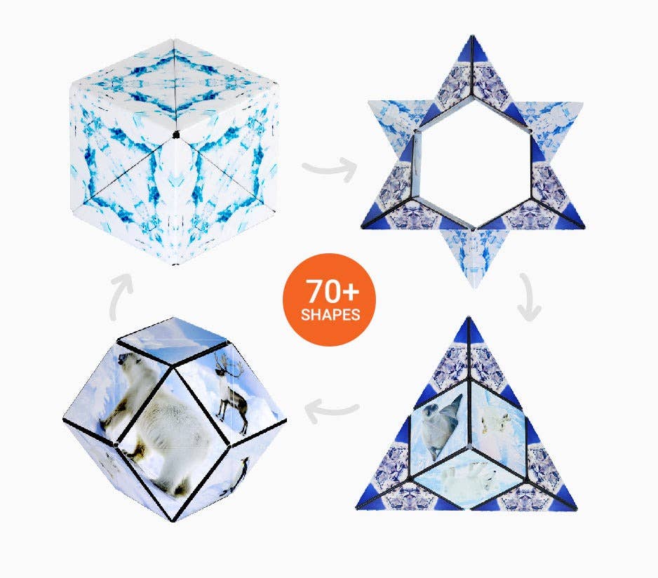 Shashibo Arctic Magnetic Puzzle Cube STEM STEAM MESH