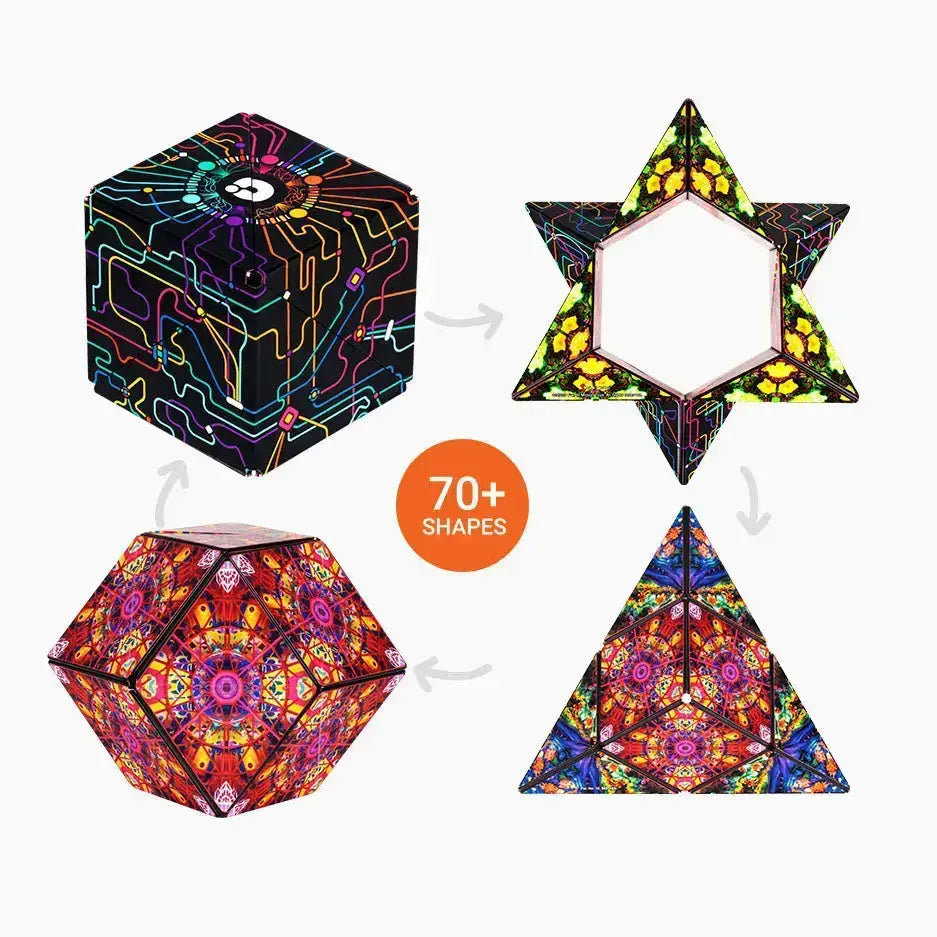 Shashibo Q Dot Map Magnetic Puzzle Cube STEM STEAM MESH