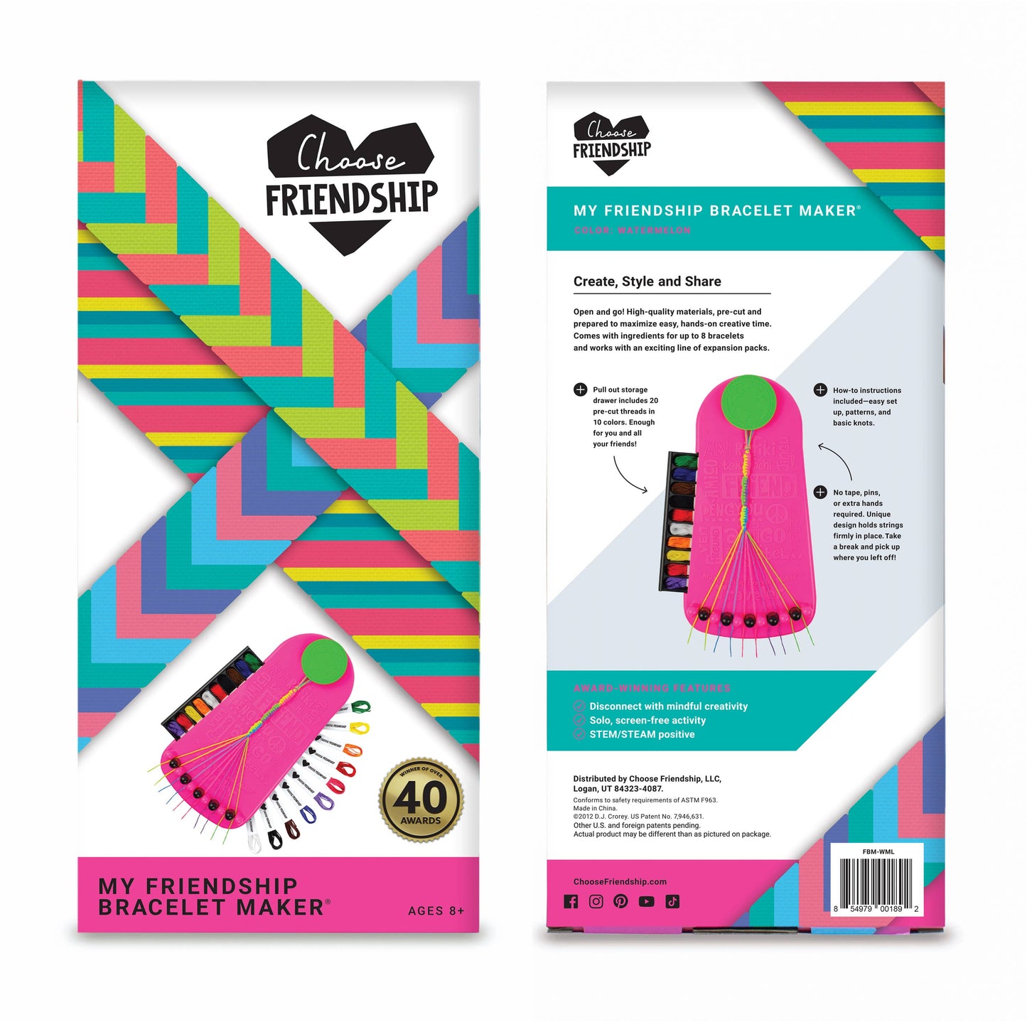 My Friendship Bracelet Maker DIY Craft Kit - Birthday Gift