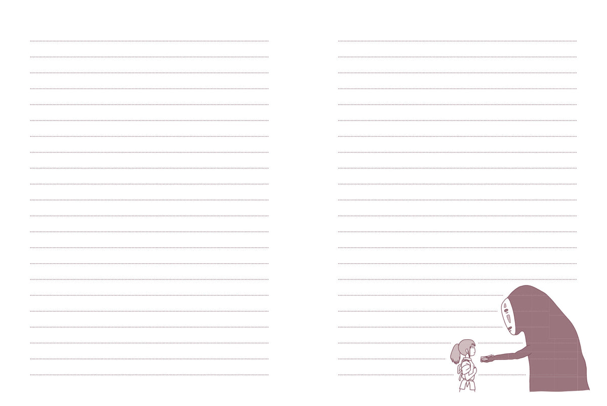 Spirited Away: No Face Plush Journal
