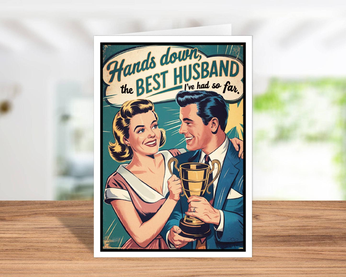 Valentine's Day Card, Funny Valentine Cards for Him, Husband