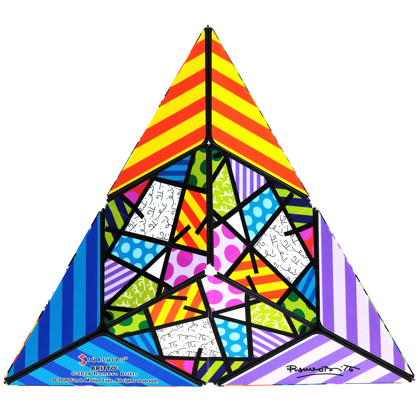 Shashibo Britto Landscape - Magnetic Puzzle Cube STEM - NEW
