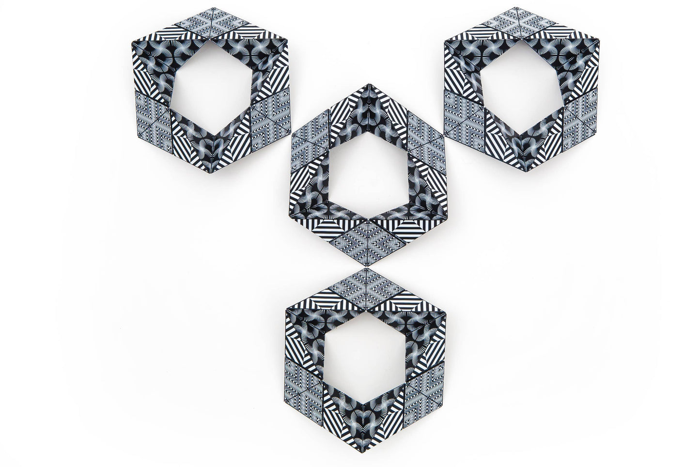 Shashibo Black & White Magnetic Puzzle Cube STEM STEAM MESH