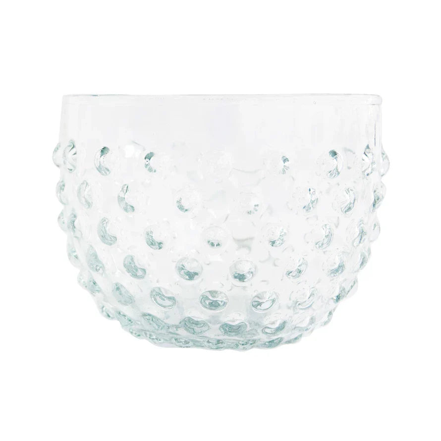 Hobnail 4" Glass Bowl