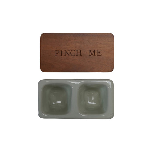 Stoneware Pinch Me Pot